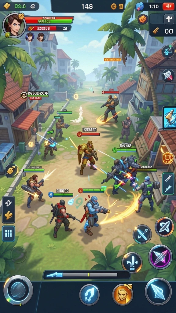 api33 - Grafis karakter yang kaya detail dan menarik.