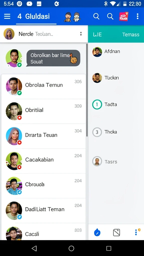 bos5000 - Tampilan antarmuka yang menarik dan intuitif.