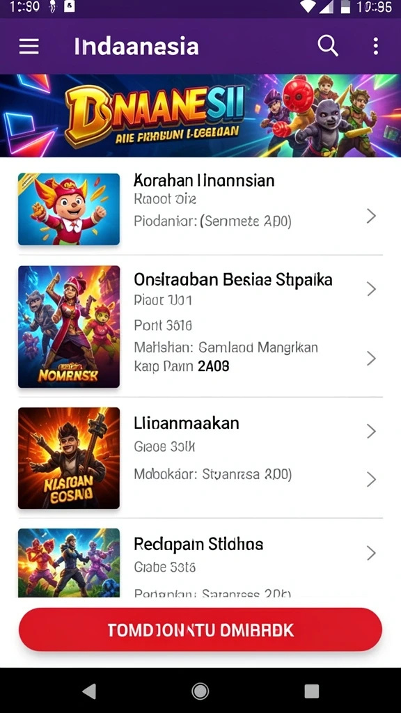 double999 - Tampilan awal aplikasi yang menarik dan informatif.