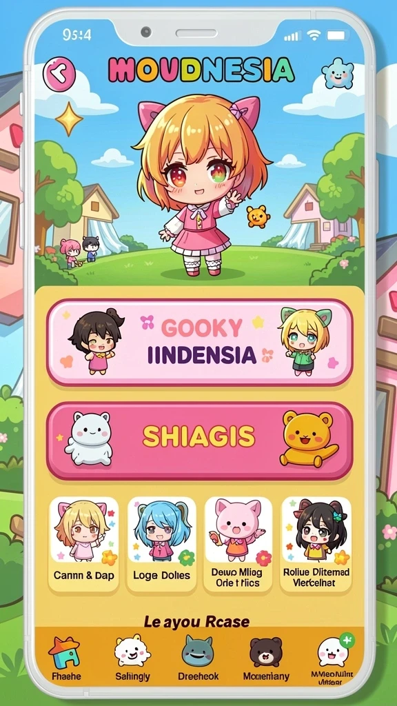 rsngame - Tampilan antarmuka yang menarik dan mudah dinavigasi.